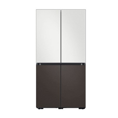 삼성 비스포크 냉장고 4도어 키친핏 615L 코타화이트+차콜 RF60B91C326