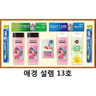 애경산업 설렘 13호 선물세트 + 쇼핑백포함, 6세트
