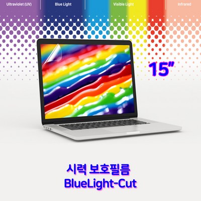삼성 노트북9 Always NT950XBV-G716A(윈10)용 시력보호필름 15인치, 1개