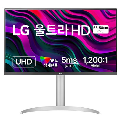 LG전자 4K UHD 모니터, 68.4cm, 27UP850N