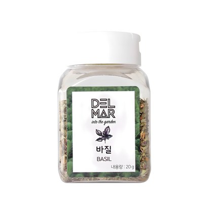 딜리셔스마켓 바질 럽드 향신료, 20g, 1개