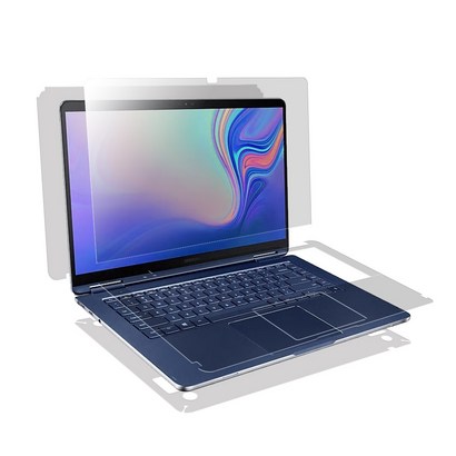 삼성 노트북 펜 S NT950SBE / NT950SBV / NT951SBE 용 저반사 액정 필름  외부 보필름 3종2세트  부착액