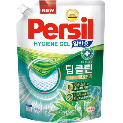 퍼실 하이진 젤 액상세제 일반용 리필