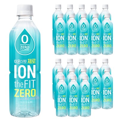 이온더핏 제로 이온음료, 500ml, 24개