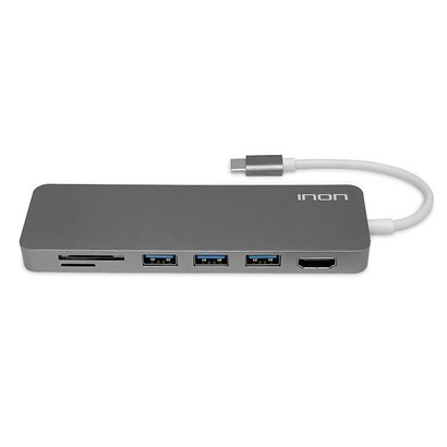 아이논 USB C타입 to 30 7포트 with HDMI SD MicroSD 허브 IN-UH210C 리뷰후기