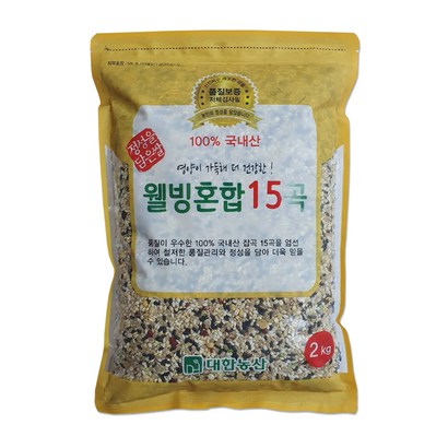 대한농산 웰빙혼합 15곡 리뷰후기