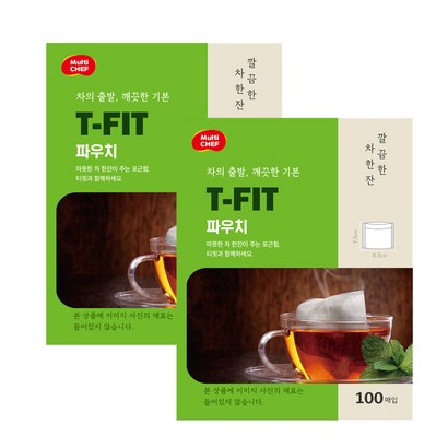 멀티셰프 T-FIT 티백 파우치