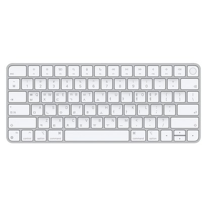 Apple Silicon 장착 Mac용 Magic Keyboard Touch ID 탑재, 화이트, MK293KH/A