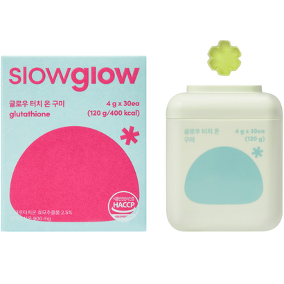 슬로우글로우 글로우 터치 온 구미 젤리 4g 30정, 120g, 1개