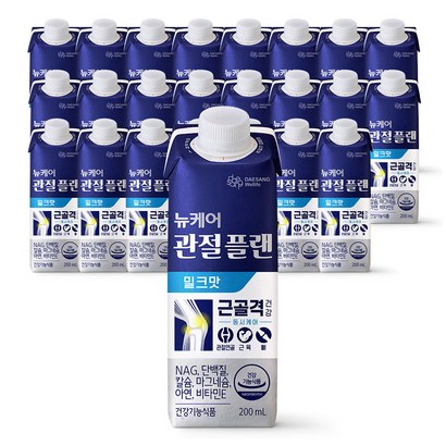 뉴케어 대상웰라이프 관절플랜 밀크맛, 24개, 200ml