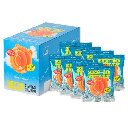 마이노멀 제로젤리 제로베어 8개입, 38g, 8개