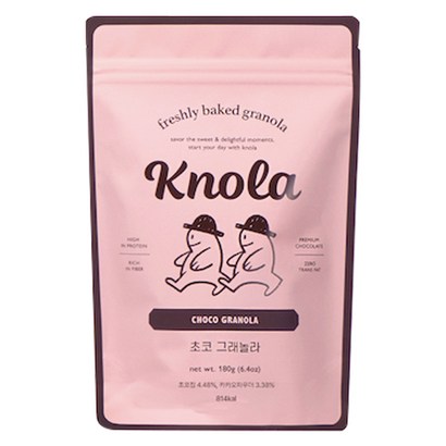 크놀라 초코 그래놀라 시리얼, 180g, 1개
