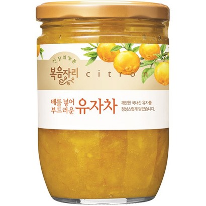 복음자리 배를 넣어 부드러운 유자차, 620g, 1개입, 1개