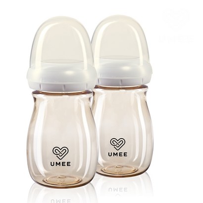 유미 SU 노꼭지 젖병  twin