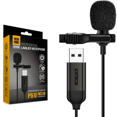 조이트론 유선 프로페셔널 핀마이크 USB 타입, P5U