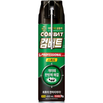 컴배트 스피드 에어졸 개미용 살충제, 450ml, 1개