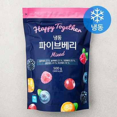 파이브 베리 (냉동), 500g, 1개