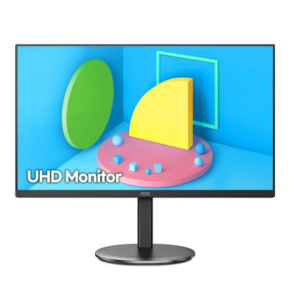 알파스캔 68 UHD AOC U27V 4K 높낮이 모니터