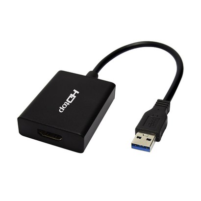 에이치디탑 USB 30 to HDI 컨버터 FHD 외장 그래픽 확장카드