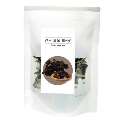 국산 무농약 건조 흑목이버섯 50g, 1개