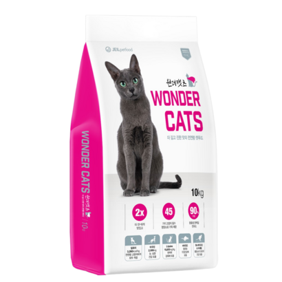 원더캣츠 전연령 반려묘 기능성 사료, 10kg, 1개