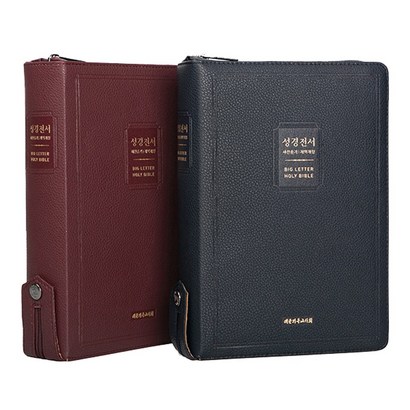 큰글씨 성경책 개역개정 새찬송가 특대 합본 어르신성경