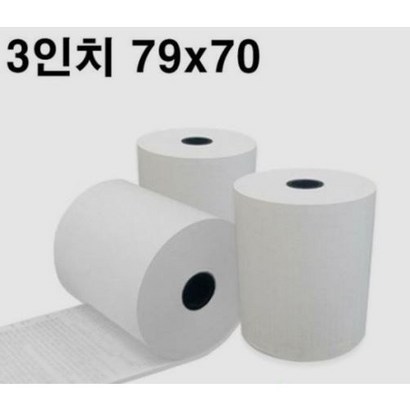 [한솔제지79x70사이즈] 79x70감열영수증 포스용지 포스감열지 OS영수증용지 OS감열지 키오스크용지 카드단말기용지 할부약관용지 카드단말기용지 영수증프린트기용지 한솔