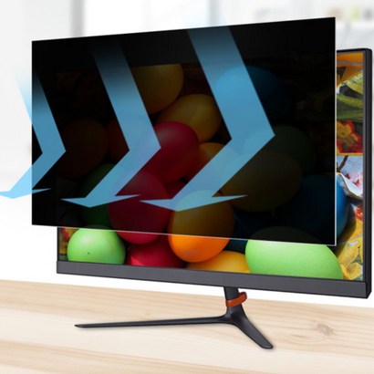 모니터빛반사필름 블루라이트차단 빛반사방지 30형 32형 27인치 보안, 32인치, 1개