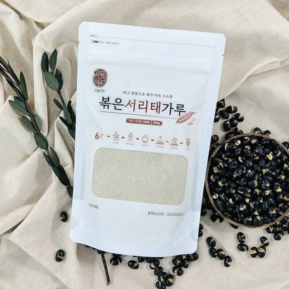 국산 찌고 열풍으로 볶은 서리태 가루 검은콩가루  1개 - 선식가루 리뷰후기