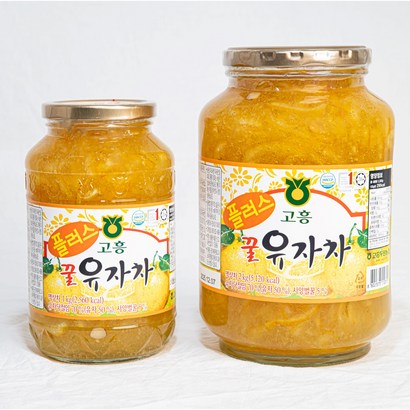 1+1 전남 고흥 프리미엄 유자차 1kg, 1개입, 2개