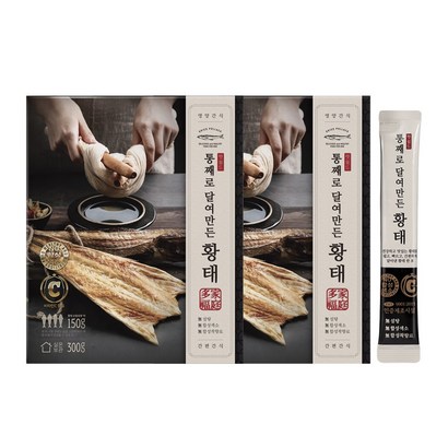 펫쉴드 통째로 달여만든 황태 츄르 강아지 고양이 겸용, 300g, 2개
