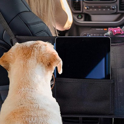 차량 운전석 조수석 사이 수납 포켓 애완동물 방해 방지 안전운전