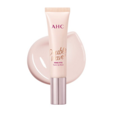 AHC 더블 웨이브 핑크 히아 톤 업 베이스