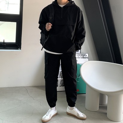[] 데이 후드 아노락set 리뷰후기