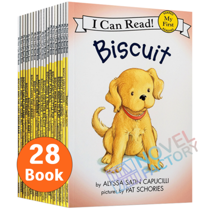[이엔제이] 국내  I Can Read Biscuit 아이캔리드 비스킷 28권 음원제공