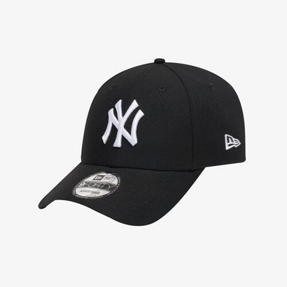 뉴에라[공용]B 뉴욕 양키스 베이직 화이트 온 블랙 볼캡