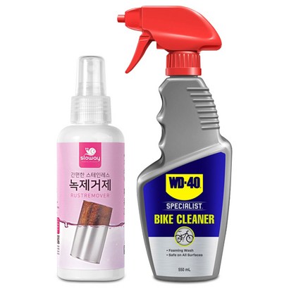 자전거 녹제거제  WD-40 바이크 거품세정제