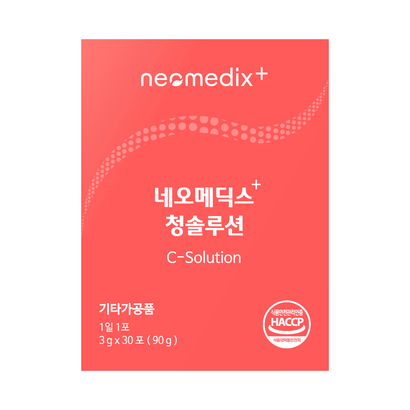 [ 16가지 원료 황금배합 ] 네오메딕스 청솔루션 귀리 은행 징코 양파 대두 미나리 부추 녹차