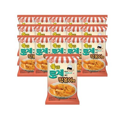 해태제과 신당동떡볶이 로제 스낵