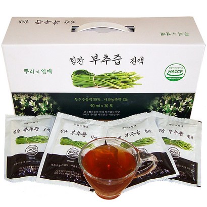 [뿌리와열매]  국산 부추즙 건강즙 진액   리뷰 후기