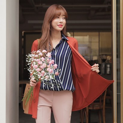 [마이더스비] 쫀득한 봄 데일리 가디건 리뷰후기