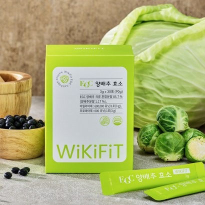 위키핏 EC 양배추효소 곡물 발효 빠른 소화 맛있는 추천효소제