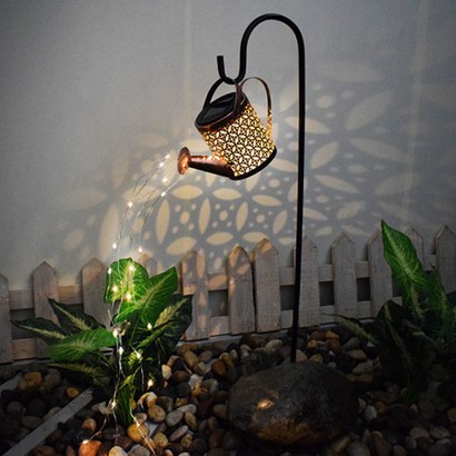 태양광 LED 물뿌리개 주전자 장식등 정원등 잔디등 화단조명 리뷰후기