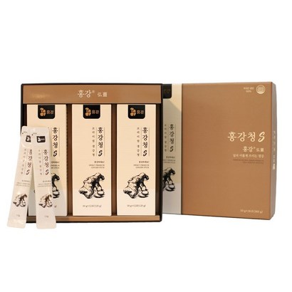 홍강청에스/아이도 맛있게 먹는 생강청/특허기술로 만든 프리미엄 생강청