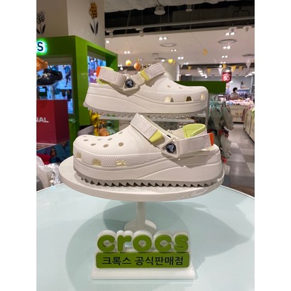[크록스] 클래식 하이커 클로그 화이트 리뷰후기