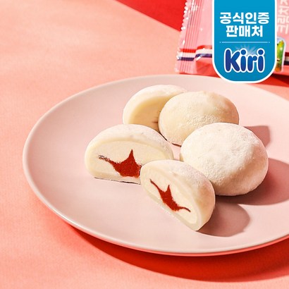 끼리 크림치즈 찰떡 스트로베리 4개, 60g