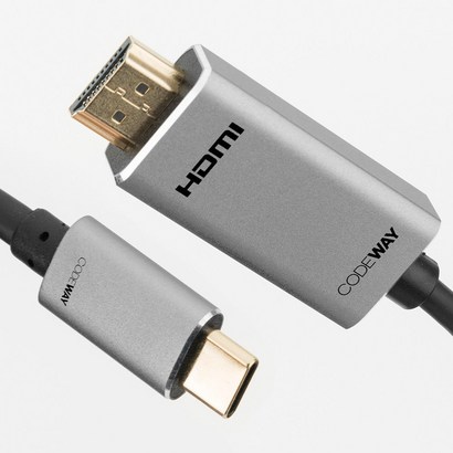 코드웨이 USB C타입 to HDI 스마트폰 미러링케이블