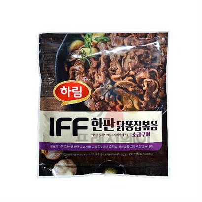 하림 IFF한판 닭똥집볶음