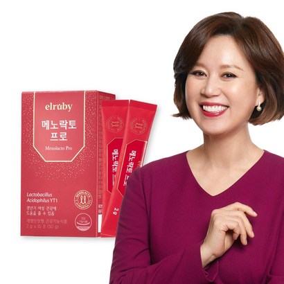 [본사] 휴온스 박미선 갱년기유산균YT1 분말 엘루비 메노락토 프로 15일분 15포 1박스