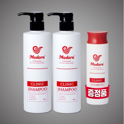 [모도루샴푸 메니아 2개입] 두피클리닉 손상모 두피샴푸